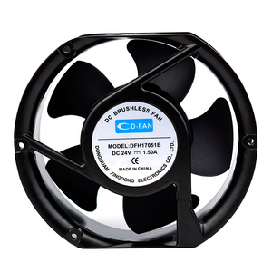 Tốc độ cao 48V DC Axial Fan cho máy chủ